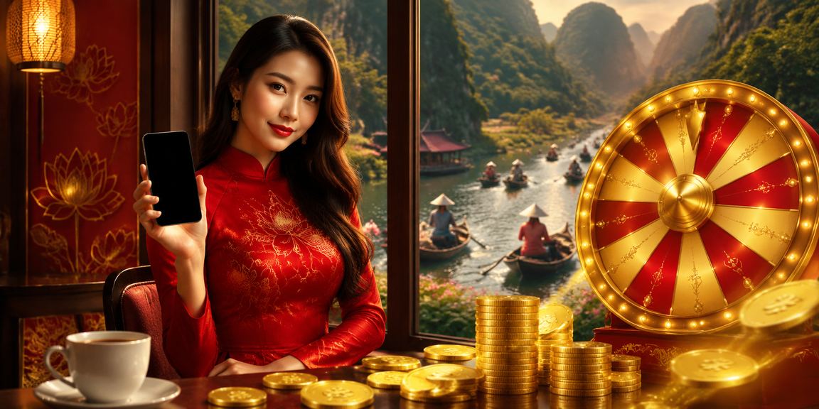 Người chơi roulette tại Ninh Bình thư giãn với cà phê và truy cập live casino trên laptop